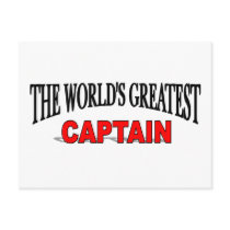 The World's Greatest Captain postcards