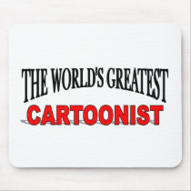 The World's Greatest Cartoonist mousepads
