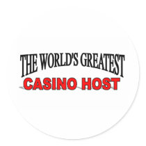 The World's Greatest Casino Host stickers