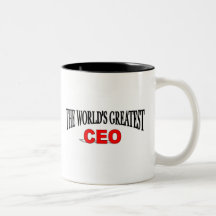 The World's Greatest CEO Coffee Mugs