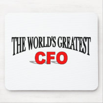 The World's Greatest CFO mousepads by theworldsgreatest The World's Greatest CFO mousepads