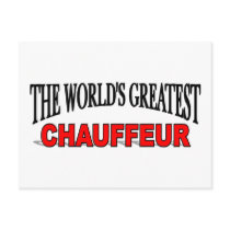 The World's Greatest Chauffeur postcards by theworldsgreatest The World's Greatest Chauffeur postcards