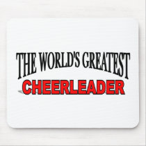 The World's Greatest Cheerleader mousepads