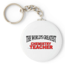 The World's Greatest Chemistry Teacher Keychains