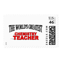 The World's Greatest Chemistry Teacher postage by theworldsgreatest The World's Greatest Chemistry Teacher postage