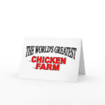 The World's Greatest Chicken Farm cards