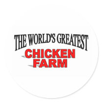 The World's Greatest Chicken Farm stickers