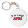 The World's Greatest Chicken Farmer Keychains