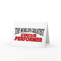 The World's Greatest Circus Performer cards