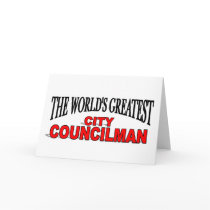 The World's Greatest City Councilman cards