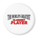 The World's Greatest Clarinet Player magnets