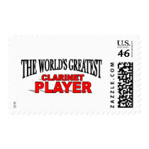 The World's Greatest Clarinet Player postage by theworldsgreatest The World's Greatest Clarinet Player postage