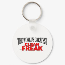 The World's Greatest Clean Freak keychains by theworldsgreatest The World's Greatest Clean Freak keychains