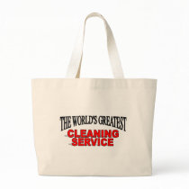The World's Greatest Cleaning Service bags