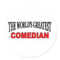 The World's Greatest Comedian stickers