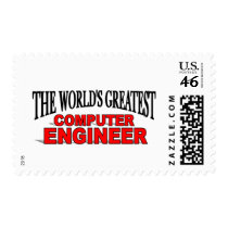 The World's Greatest Computer Engineer postage by theworldsgreatest The World's Greatest Computer Engineer postage