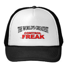 The World's Greatest Control Freak Mesh Hats