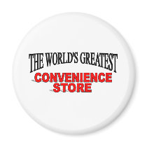 The World's Greatest Convenience Store magnets by theworldsgreatest The World's Greatest Convenience Store magnets