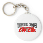 The World's Greatest Corrections Officer Keychains