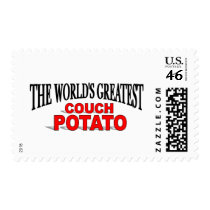 The World's Greatest Couch Potato postage by theworldsgreatest The World's Greatest Couch Potato postage