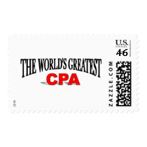 The World's Greatest CPA Postage Stamp