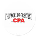 The World's Greatest CPA stickers