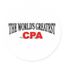 The World's Greatest CPA stickers