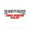 The World's Greatest Crop Duster Pilot stickers