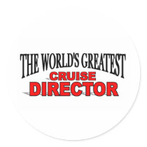 The World's Greatest Cruise Director stickers