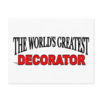 The World's Greatest Decorator postcards by theworldsgreatest The World's Greatest Decorator postcards