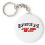 The World's Greatest Deep Sea Diver Key Chain