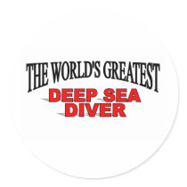 The World's Greatest Deep Sea Diver stickers by theworldsgreatest The World's Greatest Deep Sea Diver stickers
