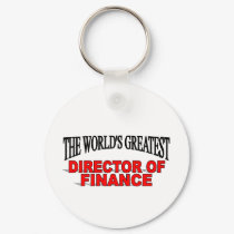 The World's Greatest Director of Finance keychains
