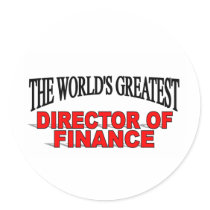 The World's Greatest Director of Finance stickers by theworldsgreatest The World's Greatest Director of Finance stickers