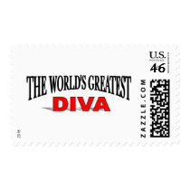 The World's Greatest Diva postage