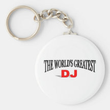 The World's Greatest DJ Key Chains