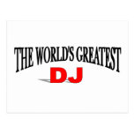 The World's Greatest DJ Post Cards