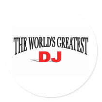 The World's Greatest DJ stickers