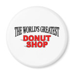 The World's Greatest Donut Shop magnets