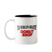 The World's Greatest Donut Shop mugs