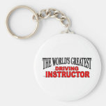 The World's Greatest Driving Instructor Keychain