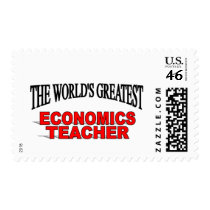The World's Greatest Economics Teacher postage by theworldsgreatest The World's Greatest Economics Teacher postage