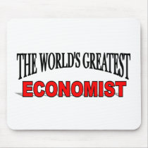 The World's Greatest Economist mousepads