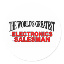 The World's Greatest Electronics Salesman stickers
