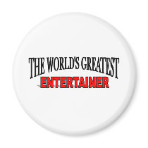 The World's Greatest Entertainer magnets