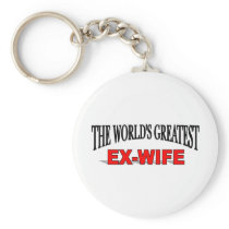 The World's Greatest Ex-Wife Keychain