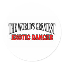 The World's Greatest Exotic Dancer stickers