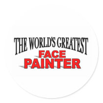 The World's Greatest Face Painter stickers