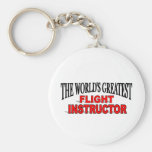 The World's Greatest Flight Instructor Keychain