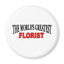 The World's Greatest Florist magnets